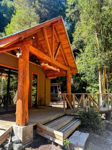 En have udenfor Cabañas Alto del Bosque