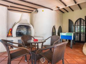 Khu vực ghế ngồi tại Villa Paolina