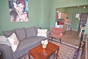 Posezení v ubytování Deluxe Mimoza