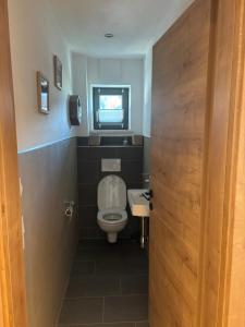 Koupelna v ubytování Appartement Steinbergrose