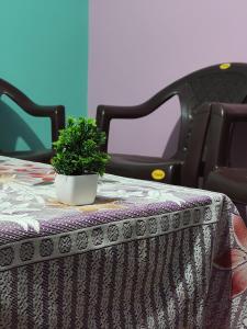 Ένα ή περισσότερα κρεβάτια σε δωμάτιο στο Titri Khona home stay kalpa