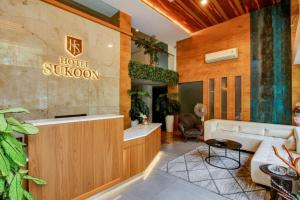 Χώρος καθιστικού στο Hotel Sukoon & Banquet Hall Near Bhopal Railway Station