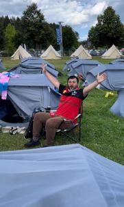 Hosté ubytování GrandPrixCamp, next to the main entrance