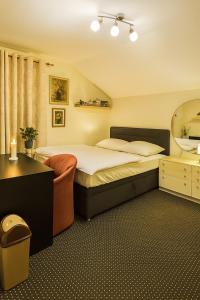 Ένα ή περισσότερα κρεβάτια σε δωμάτιο στο Dream House Prague East +21 φωτογραφίες