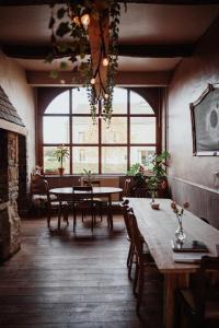 Χώρος καθιστικού στο Buteo chambres d'hôtes & espresso