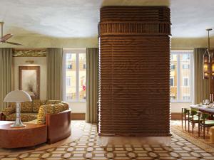 Posezení v ubytování Orient Express La Minerva