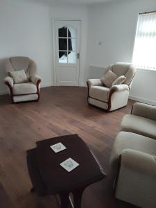 Χώρος καθιστικού στο The Nook