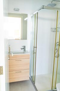 Koupelna v ubytování Marinamar sea View