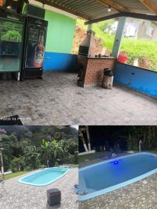 Swimmingpoolen hos eller tæt på Casa com piscina