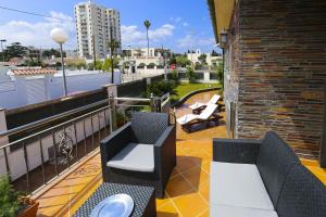 Posezení v ubytování Villa BARLOVENTO SPA