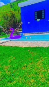 Swimmingpoolen hos eller tæt på Casa com piscina