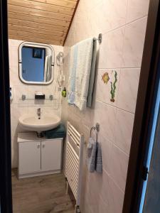 Koupelna v ubytování Pension Eliška + 65 fotografií