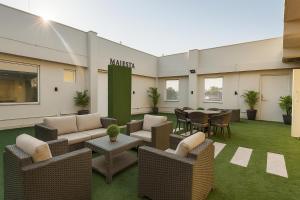 Posezení v ubytování Majesta stays pitampura