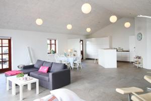 Posezení v ubytování Sellebjerg Apartment