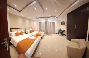 Ένα ή περισσότερα κρεβάτια σε δωμάτιο στο Coastal Boutique Hotel +29 φωτογραφίες