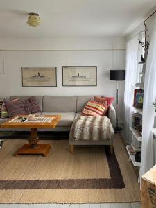 Χώρος καθιστικού στο Family-Friendly Holiday Home In Tomelilla