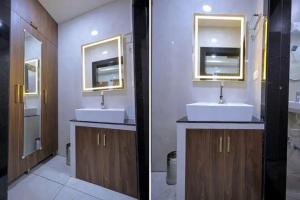 Koupelna v ubytování YKHOMES Luxury & Comfort Stay