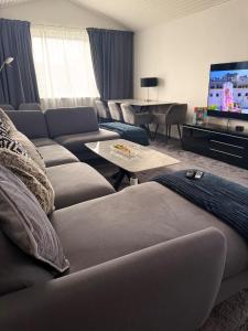 Posezení v ubytování Cosy home in Rødovre