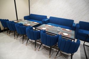 Posezení v ubytování Hotel Mahalaxmi Grand