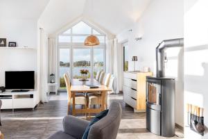 Η κουζίνα ή μικρή κουζίνα στο Sonnenuferhaus