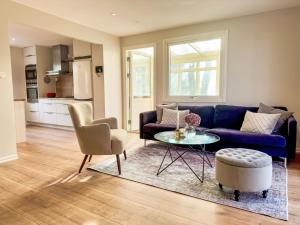 Χώρος καθιστικού στο Holiday Home Ramnås by Interhome