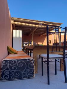 Χώρος καθιστικού στο Yuba Surf Morocco