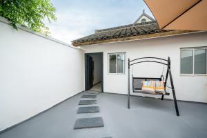 Μπαλκόνι ή βεράντα στο Shanghai Star Dream Hotel