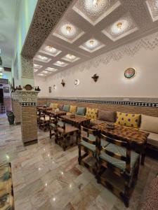 Posezení v ubytování Riad Zellige Rahba + 104 fotografií