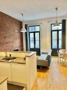 Un lugar para sentarse en Hyper centre appartement brussels