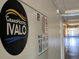 a nato sign on a wall in a building at Grand Hostel Ivalo in Ivalo +72 photos