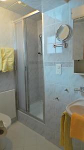 Koupelna v ubytování Sonnenhotel Soldanella Sonneck