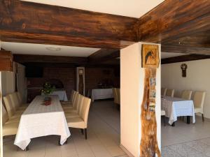 Posezení v ubytování CASA DE VACANTA CLARA MARIA