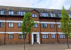 Bygningen som lejligheden ligger i