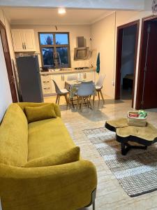 Posezení v ubytování Sun Penthouse