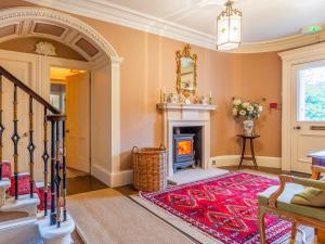 Posezení v ubytování Kilmichael House