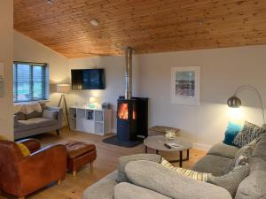 Posezení v ubytování Peregrine Lodge