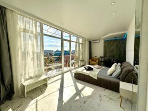 Posezení v ubytování Arcadia Beach Terrace Apartments