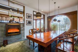 Posezení v ubytování Cozy Mountain Retreat