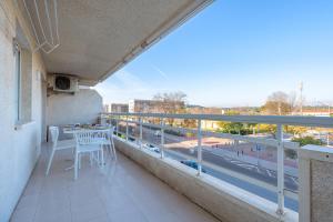 Балкон или терраса в AQUAMARINA II Apartments