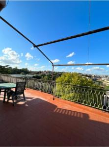 Μπαλκόνι ή βεράντα στο Appartement moderne et lumineux à Rome Italie