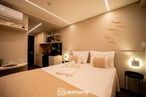 Ένα ή περισσότερα κρεβάτια σε δωμάτιο στο Move Tambaú ||| +21 φωτογραφίες