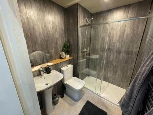 Koupelna v ubytování City Chic Apartment in Leeds