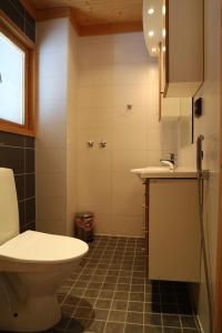 Koupelna v ubytování Luosto Villa D + 16 fotografií