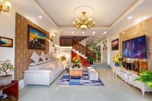 Posezení v ubytování Hillside Villa Sapa + 12 fotografií