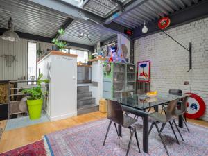 Køkken eller tekøkken på Villa Georges