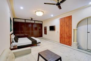 Μια τηλεόραση ή/και κέντρο ψυχαγωγίας στο Hotel O Moon Light