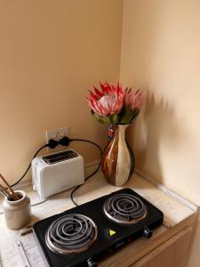 Kuchyň nebo kuchyňský kout v ubytování Your Seaside Escape across from the Beach