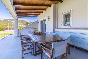 Balkón nebo terasa v ubytování Villa Armonia