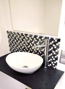 Koupelna v ubytování Ferienhaus In Pirna Mit Schöner Terrasse