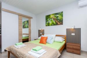 Postel nebo postele na pokoji v ubytování Apartments Boro